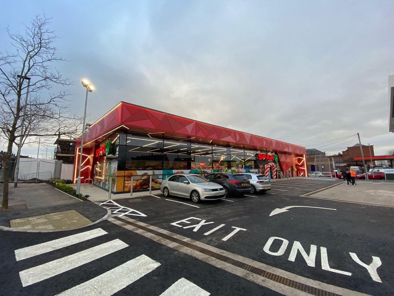 Landscape Filling Station exterior on Crumlin Road